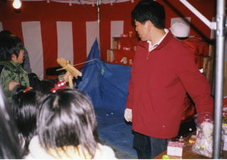 野江水神社　節分祭の様子